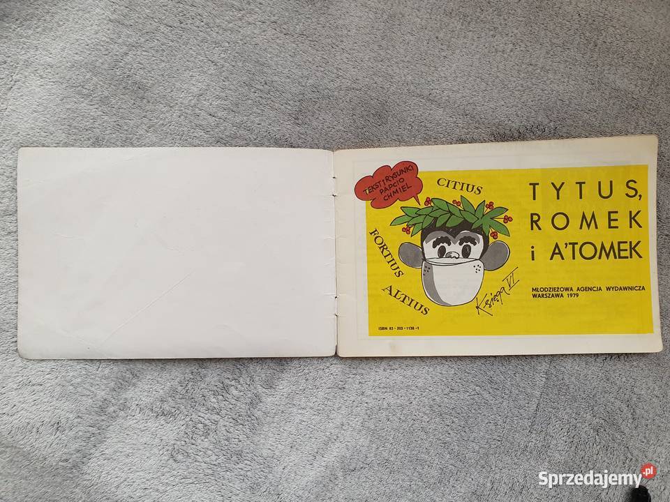Tytus Romek i ATomek księga VI wydanie 3 1979 Rok wydania 1979