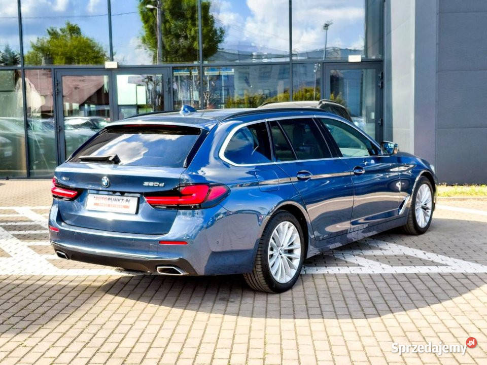BMW SERIA 5 2022r FV23 Skóra LED PodgrzFotele Kraków
