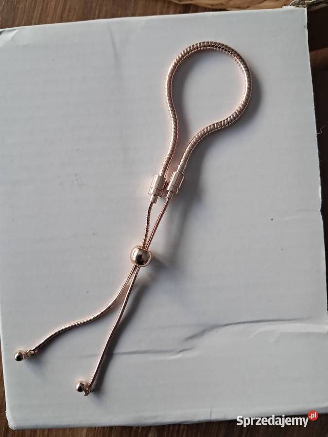 nowa bransoletka w kolorze pudrowego różu świętokrzyskie Sandomierz