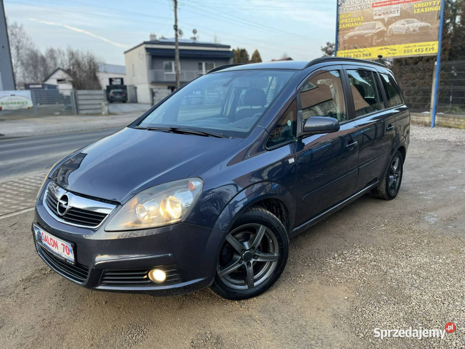 Opel Zafira 18 7osób Klima Tempomat el szyby Bez 4/5 śląskie Częstochowa