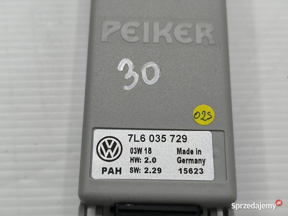 MODUŁ TELEFONU VOLKSWAGEN OE 7L6035729