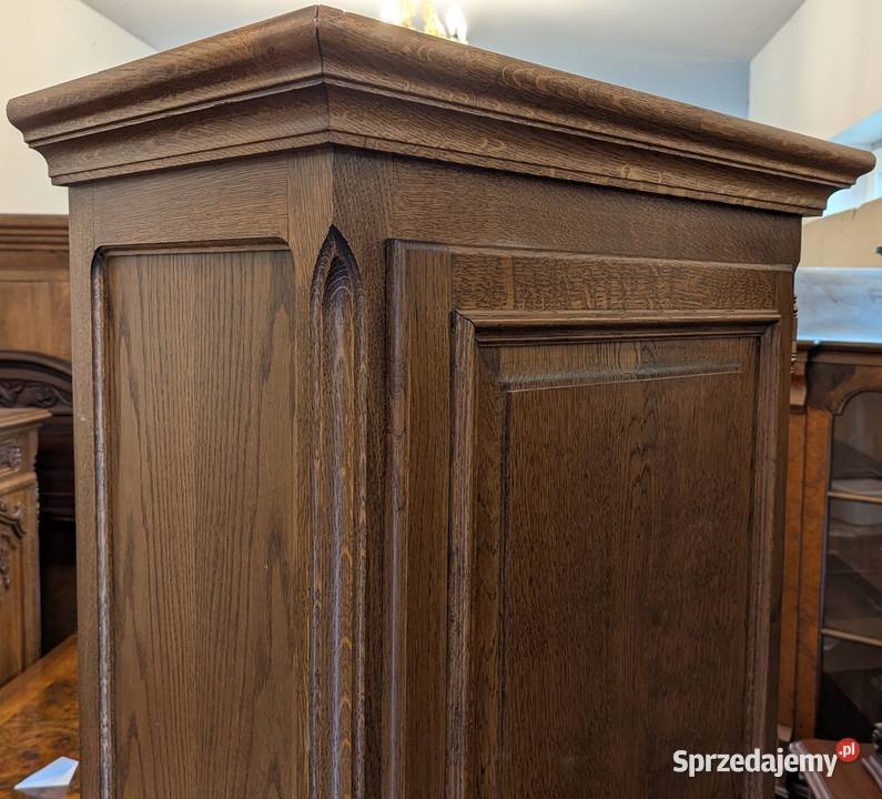 Wąska szafa ludwikowska dąbszer 705 sklep Antyki, Sztuka, Kolekcje Dąbrowa Górnicza