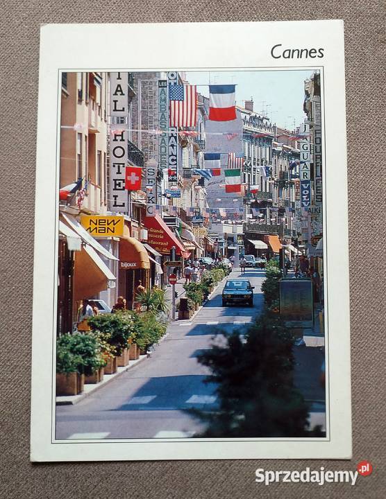 CANNES WIDOK NA RUE D ANTIBES W CENTRUM MIASTA sprzedam