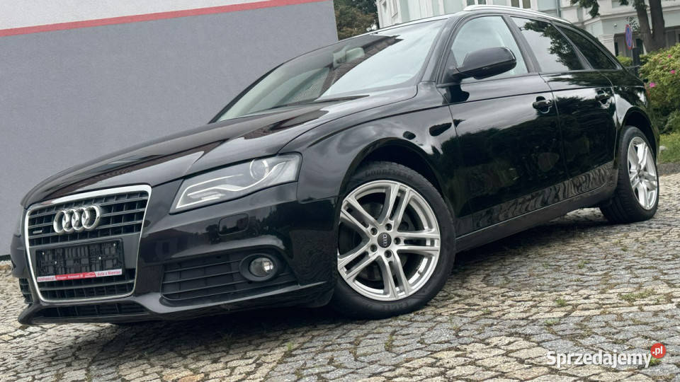 Audi A4 20TDI 170 z Niemiec QUATTRO KSIĄŻKA czarny Strzegom