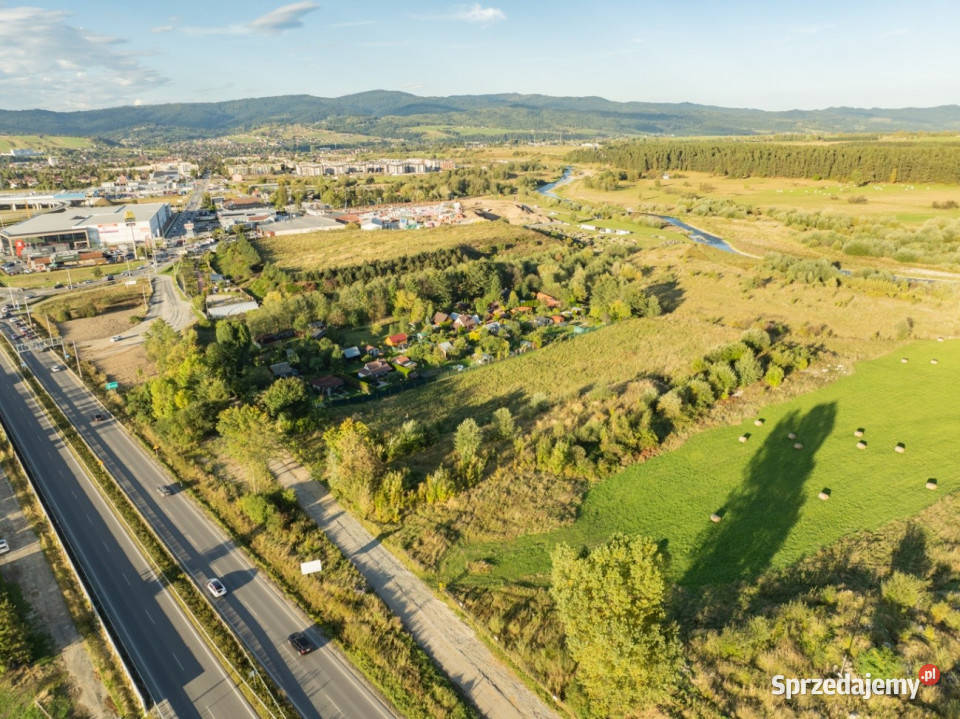 Działka Usługowo Handlowa w NOWYM TARGU 152m małopolskie Nowy Targ