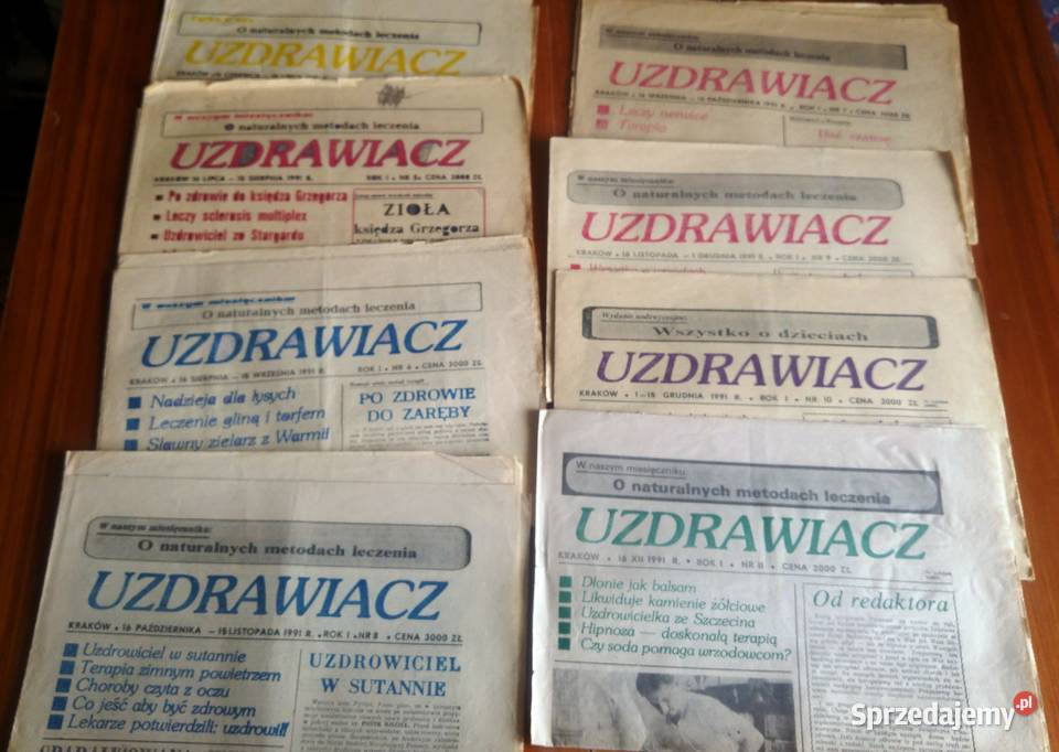 Uzdrawiacz czasopismo 1991 r 38 Szczecin