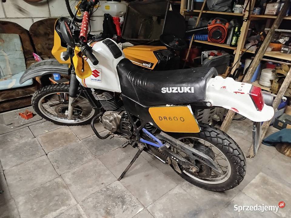 Suzuki DR600S 86r Dokumenty do Rejestracji Zamość