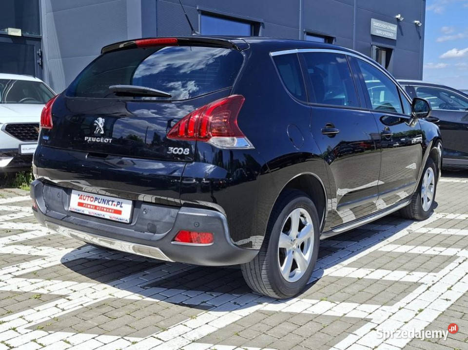 Peugeot 3008 2015r ASO Półskóra Panorama HUD Kraków