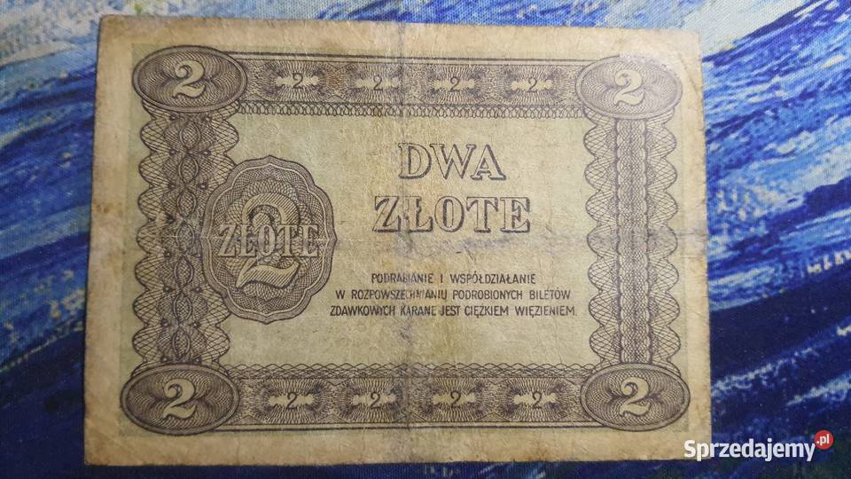 UNIKAT 2 Złote 1925 s D Warszawa