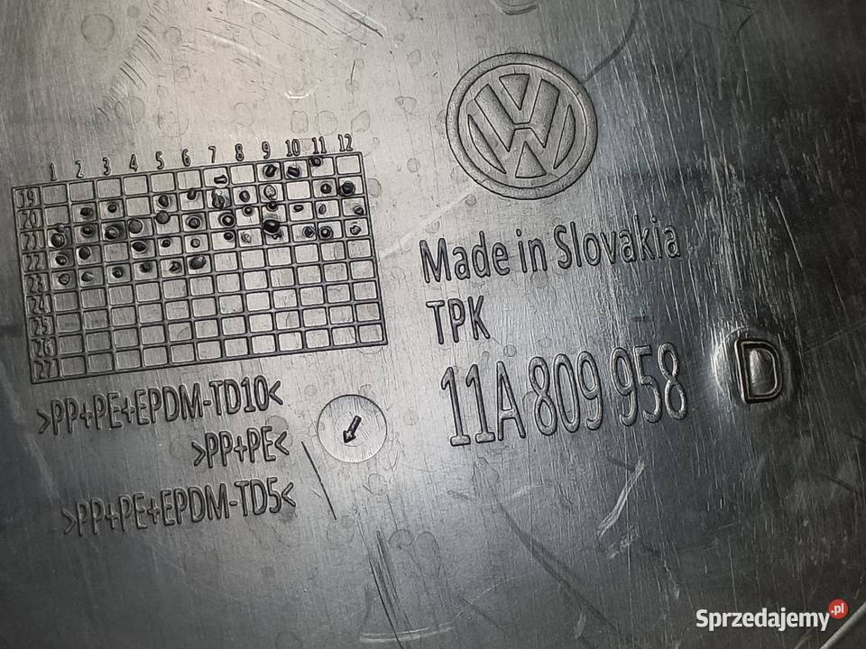 VW ID4 ID4 20 NADKOLE PRAWY PRZÓD 11A809958D wielkopolskie Pleszew