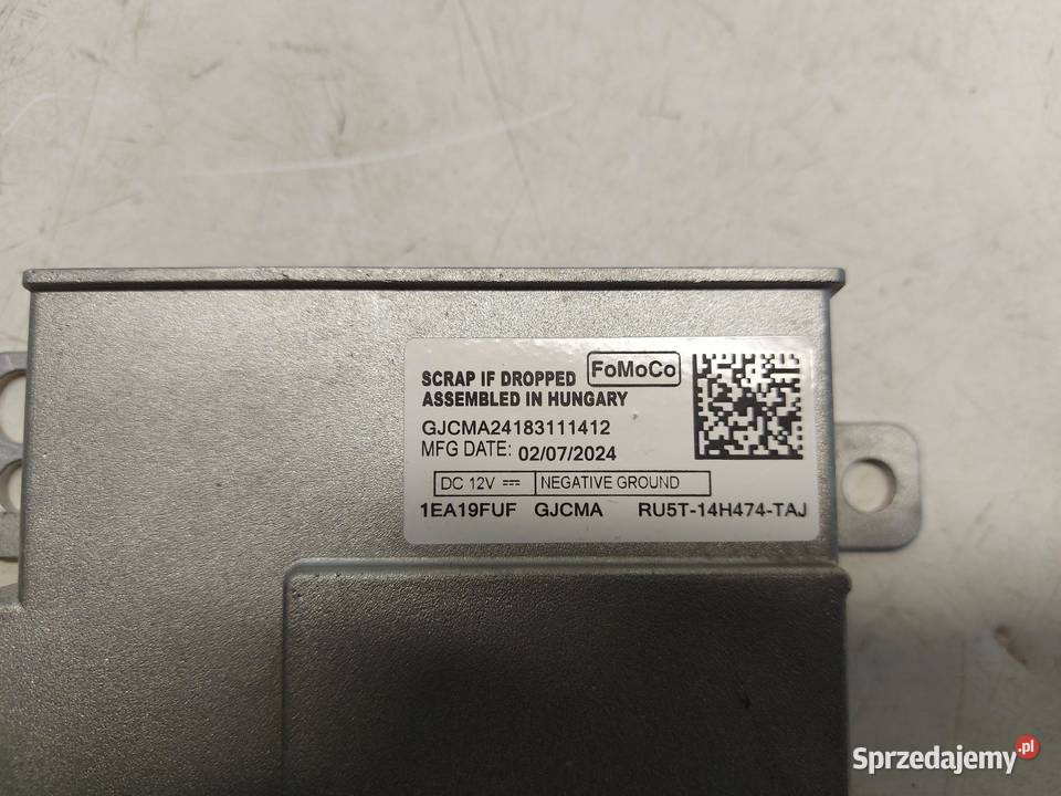 Transit Custom II 2024 moduł wzmacniacz osobowe