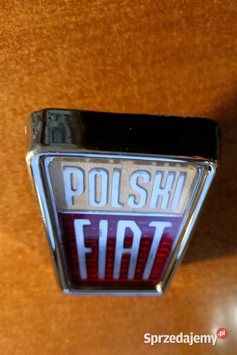 Emblemat POLSKI FIAT Fiat 126p NOWY PRL Tarnobrzeg