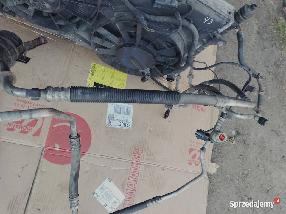 CHŁODNICA WODY KLIMATYZACJI WENTYLATOR ford Kamień-Kolonia