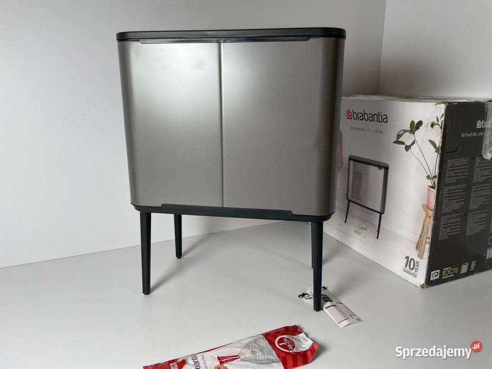 Kosz na śmieci metal Brabantia 34l szary Rzeszów