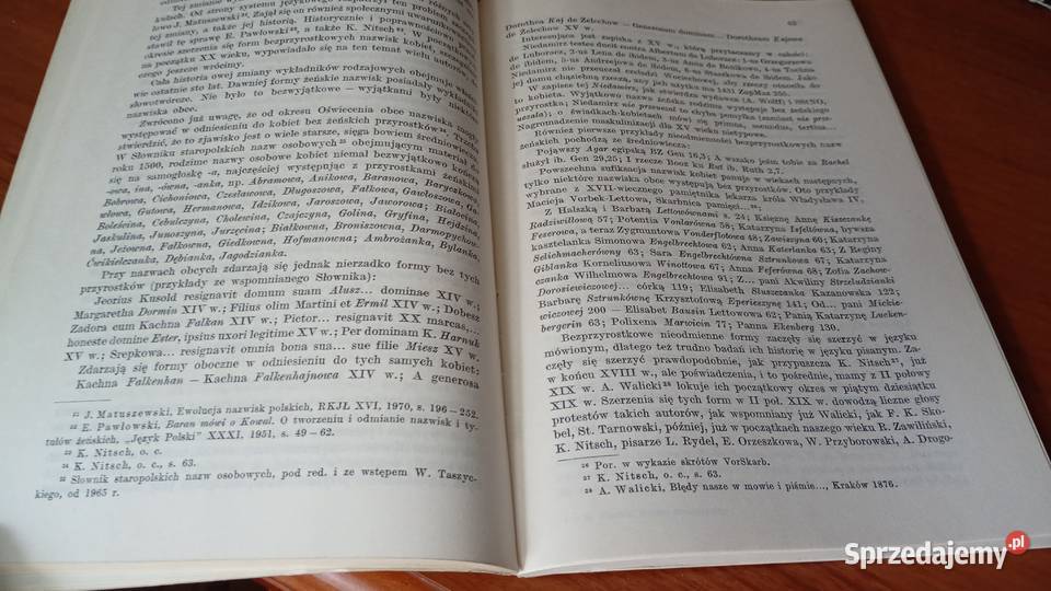 Rodzaj gramatyczny w historii polszczyzny Marian sprzedam