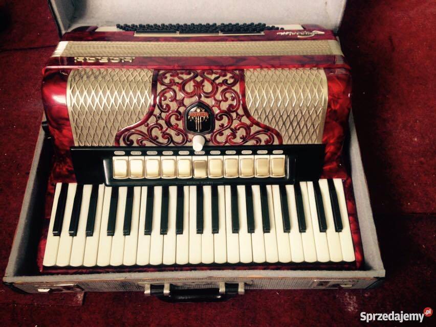 Piękny akordeon HORCH Instrumenty dęte Rzepin sprzedam
