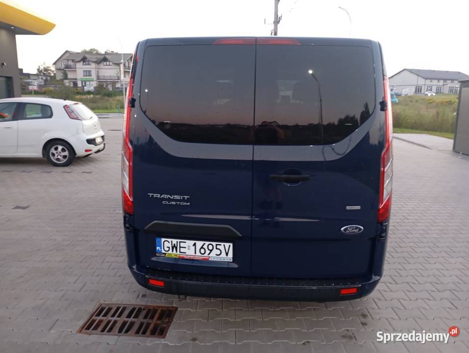 Ford Transit Custom bogata wersja 9 osobowy 337280km Warzno