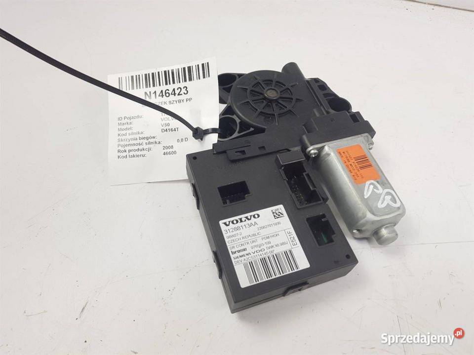 SILNICZEK SZYBY PP 31288113AA VOLVO V50