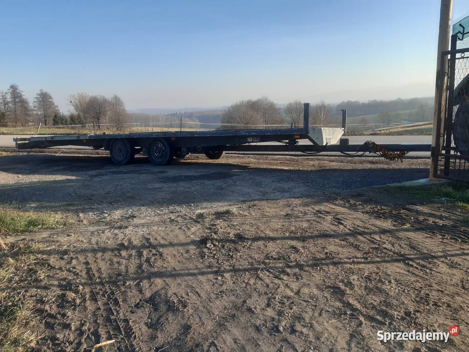 Laweta platforma przyczepa do bel tandem małopolskie
