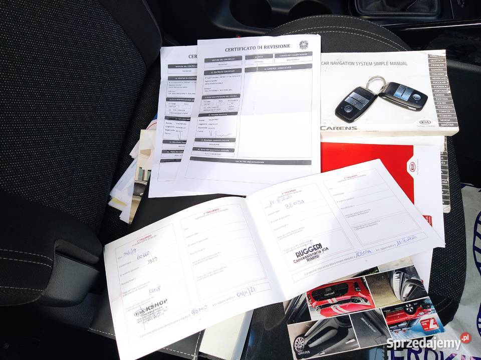 Kia Carens 7 Osobowy polift duża navi kamera 17