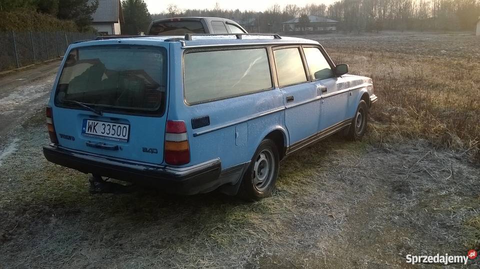 Volvo 240 odświeżeniu diesel na fryturę mazowieckie Warszawa