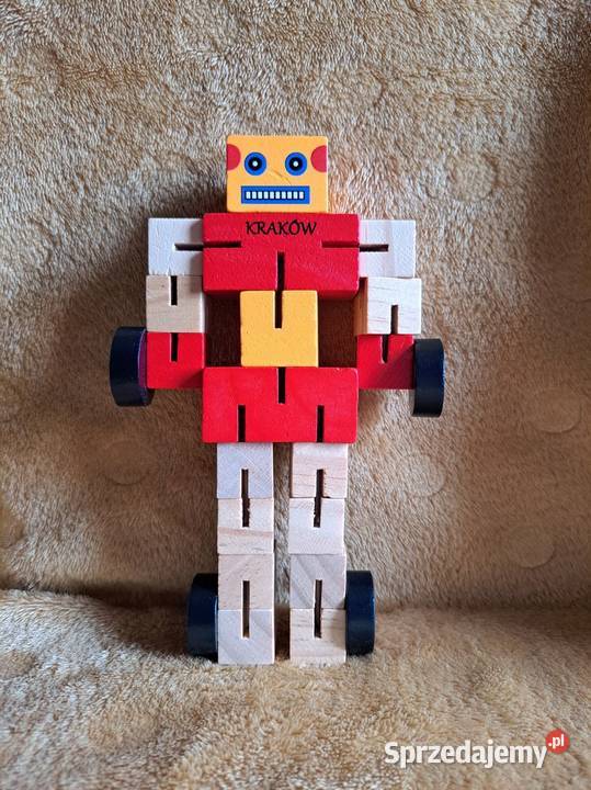 Drewniany robot auto Kraków