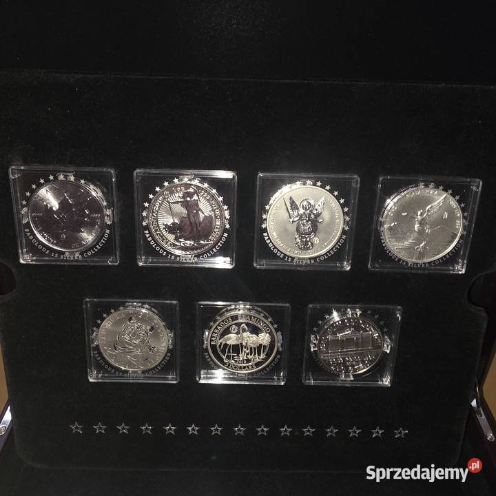 Najpiękniejsze srebrne monety świata Kielce