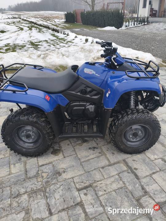 Kymco Mxu 400 4x4 z homologacją Iskrzynia