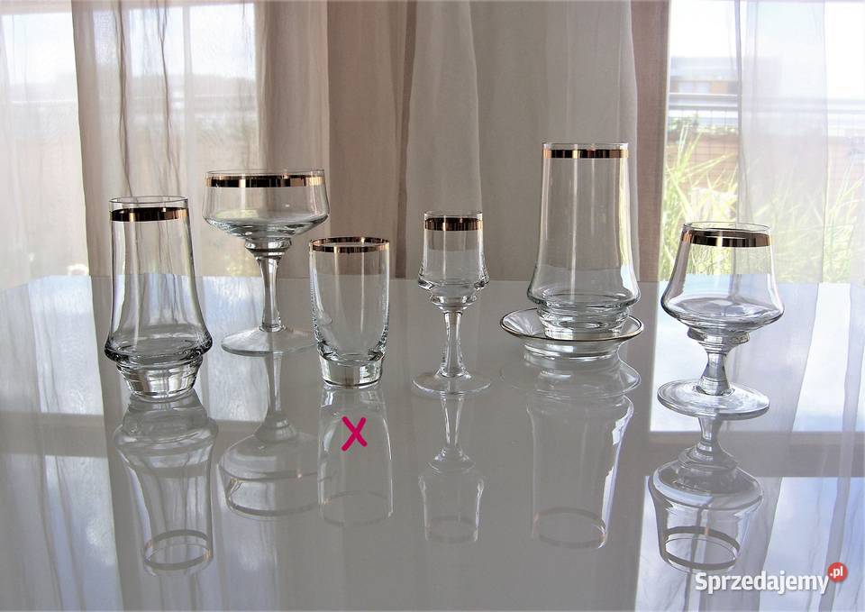 Szkło stołowe KROSNO 5x6 osóbnietypowy kształt