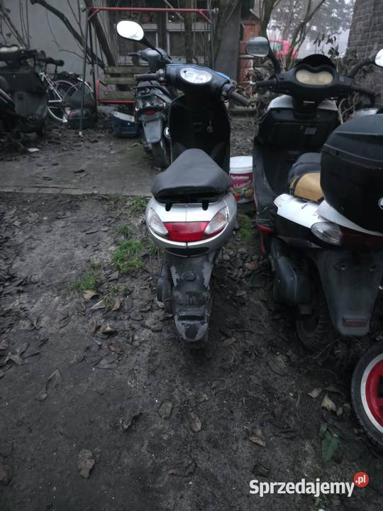Skuter peugeot vivacity 50 2t bez papierów na uszkodzony Pilchowice