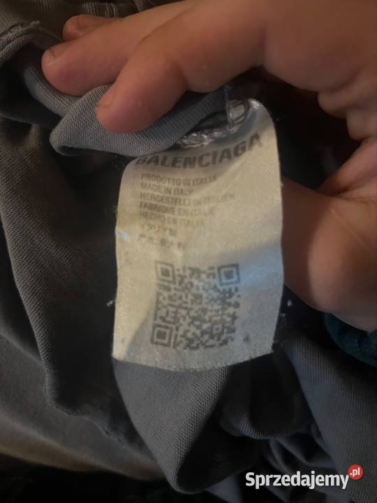 Koszulka balenciaga Burberry Resko