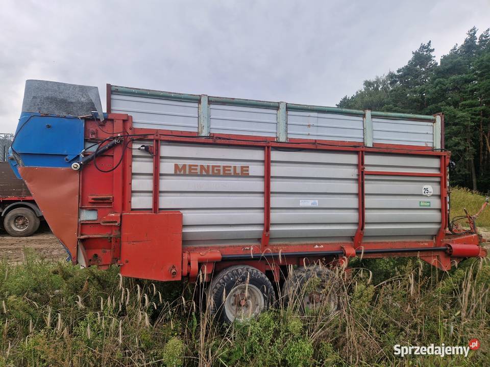 Przyczepa do kukurydzy Mengele łódzkie Ludowinka