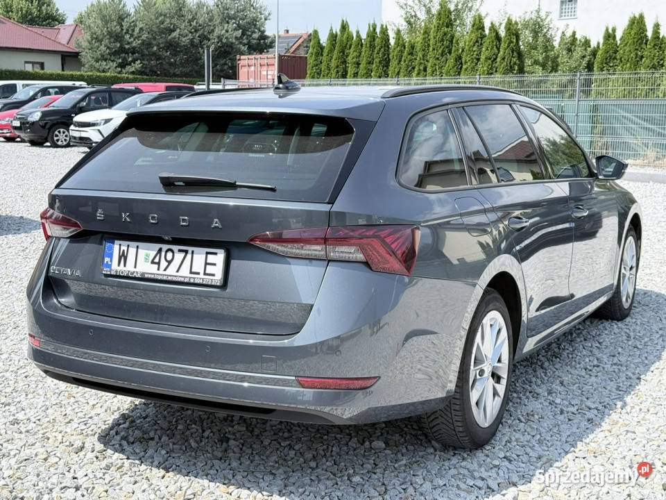 koda Octavia 20TDi 115 2021 Ambition Lane Assist asystent pasa ruchu dolnośląskie Wrocław