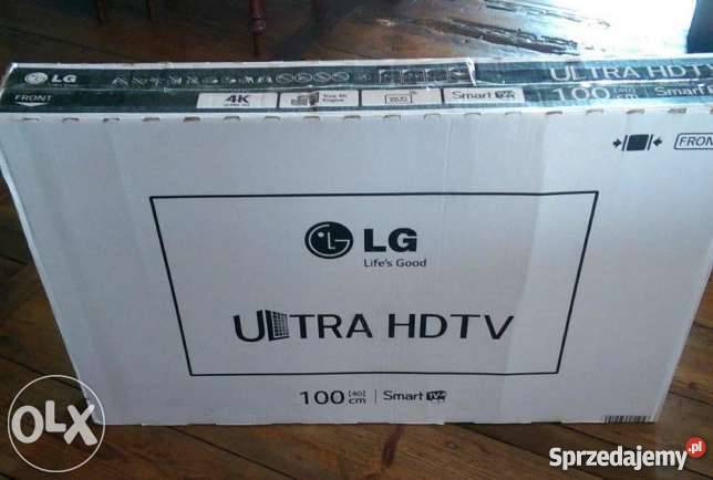 Nowy telewizor LG 40UB800V biały 40 100 LG wielkopolskie Poznań