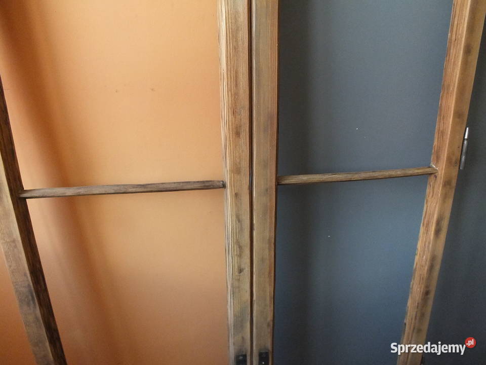Stare okna drewnianeokoło 1920 prawe lewe Pozostałe