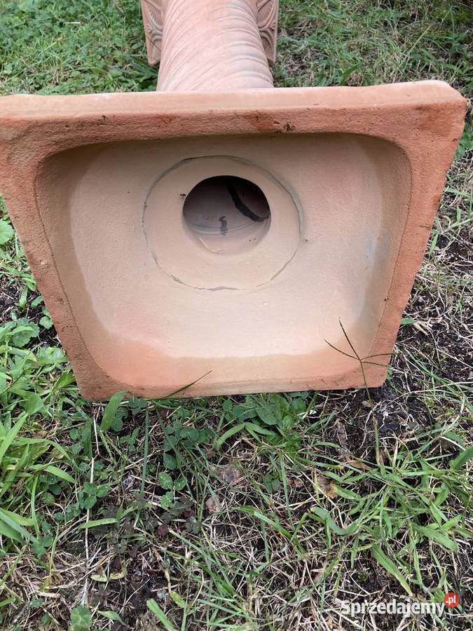 Ogrodowa kolumna z ceramiki Rzeźby i figury