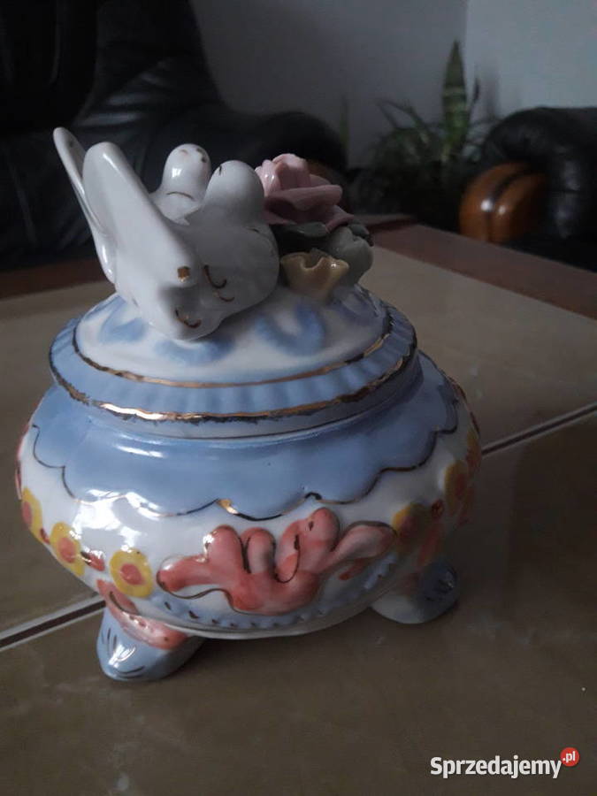Cukiernica pojemnik porcelanowy lubelskie Janów Lubelski