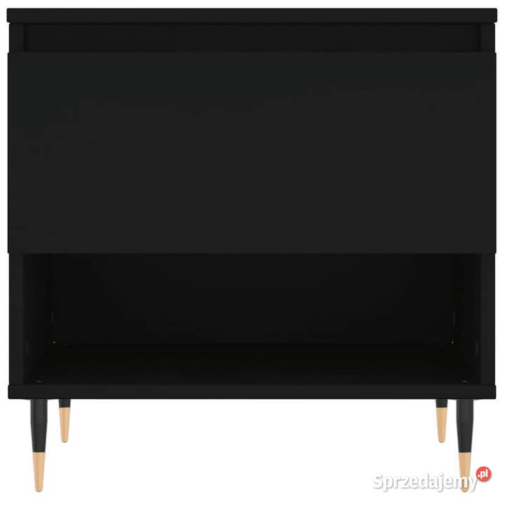 Stolik kawowy czarny 50x46x50 materiał Warszawa sprzedam