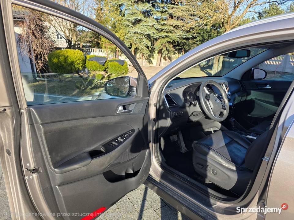 Hyundai Tucson blue 17 CRDi 2WD DCT Premium łódzkie Wólka Prusicka
