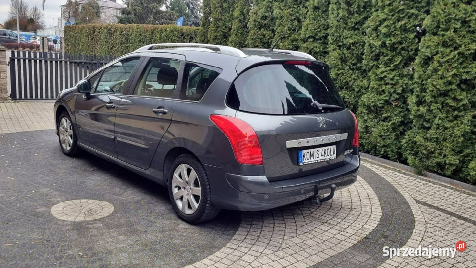 Peugeot 308 SW 16 HDI Panorama Super Stan czujnik zmierzchu Płońsk sprzedam