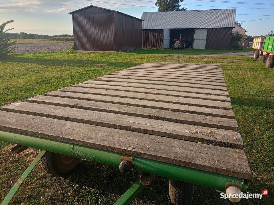 Przyczepa do sianasłomy Skrobów sprzedam