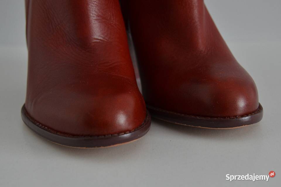 UWODZICIELSKIE rude botki Sam Edelman naturalna Białystok