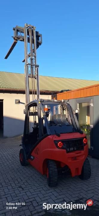 Linde H25 stan IDEALNY Triplex 2018r Wózki widłowe Irządze