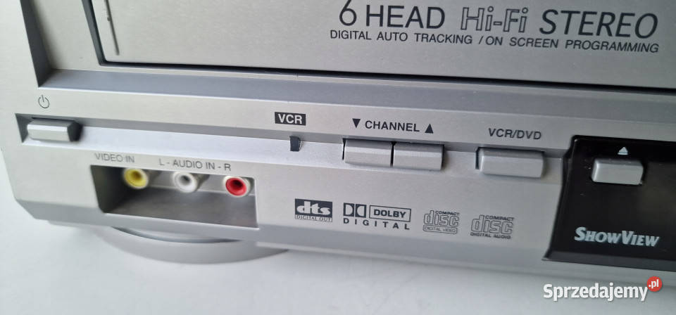 Video magnetowid DVD KOMBO DVD VHS ORION Międzychód