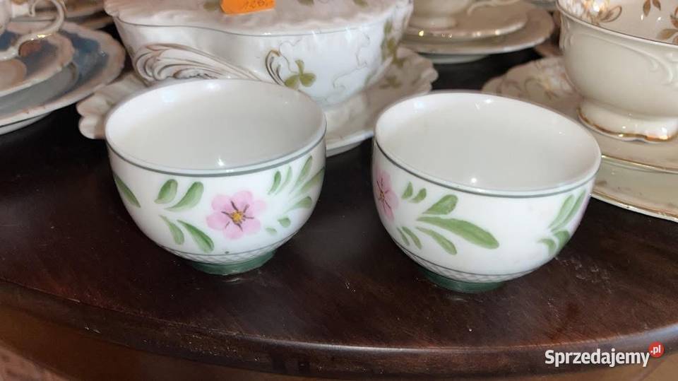 Miseczka Ręcznie malowana Vera Rjk 1995 Kwiatki Gdańsk
