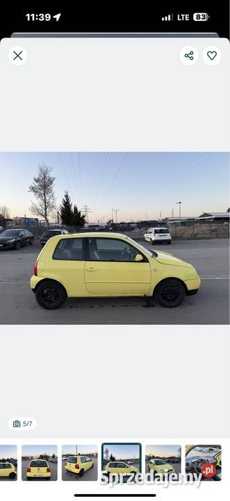 Vw lupo 14 benzyna 2000 Klimatyzacja Elektryka ESP