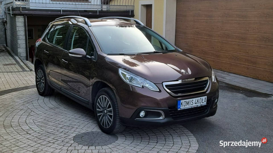 Peugeot 2008 Serwis Super Stan Led GWARANCJA elektryczne lusterka Płońsk sprzedam