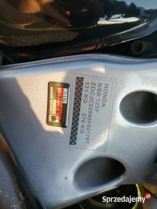 3900 HONDA NSR 125F 2T Zamość