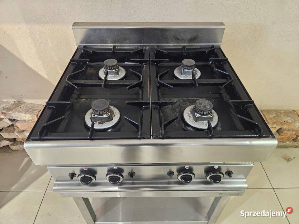 Kuchnia gazowa nablatowa 4 palnikowa LPG Gastronomia śląskie