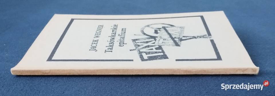 Taksówkarskie epitafium Jacek Wegner sprzedam